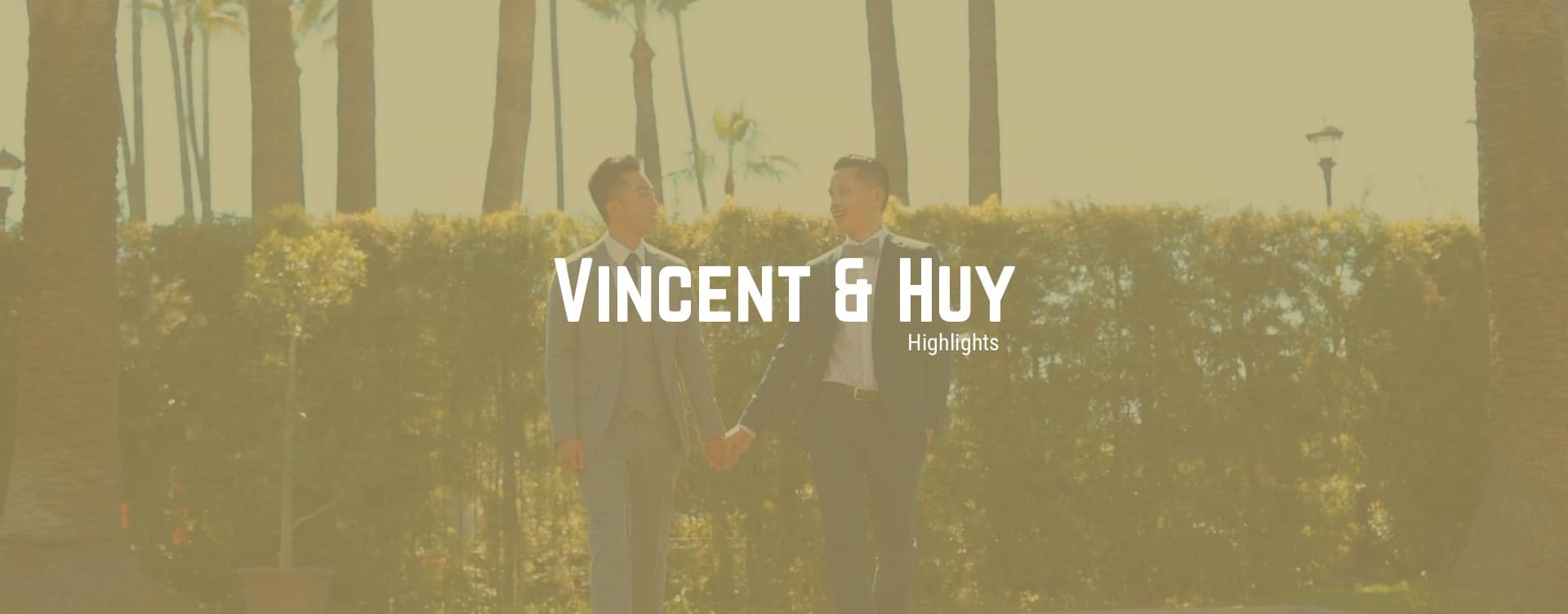 Los Angeles Wedding - Vincent and Huy